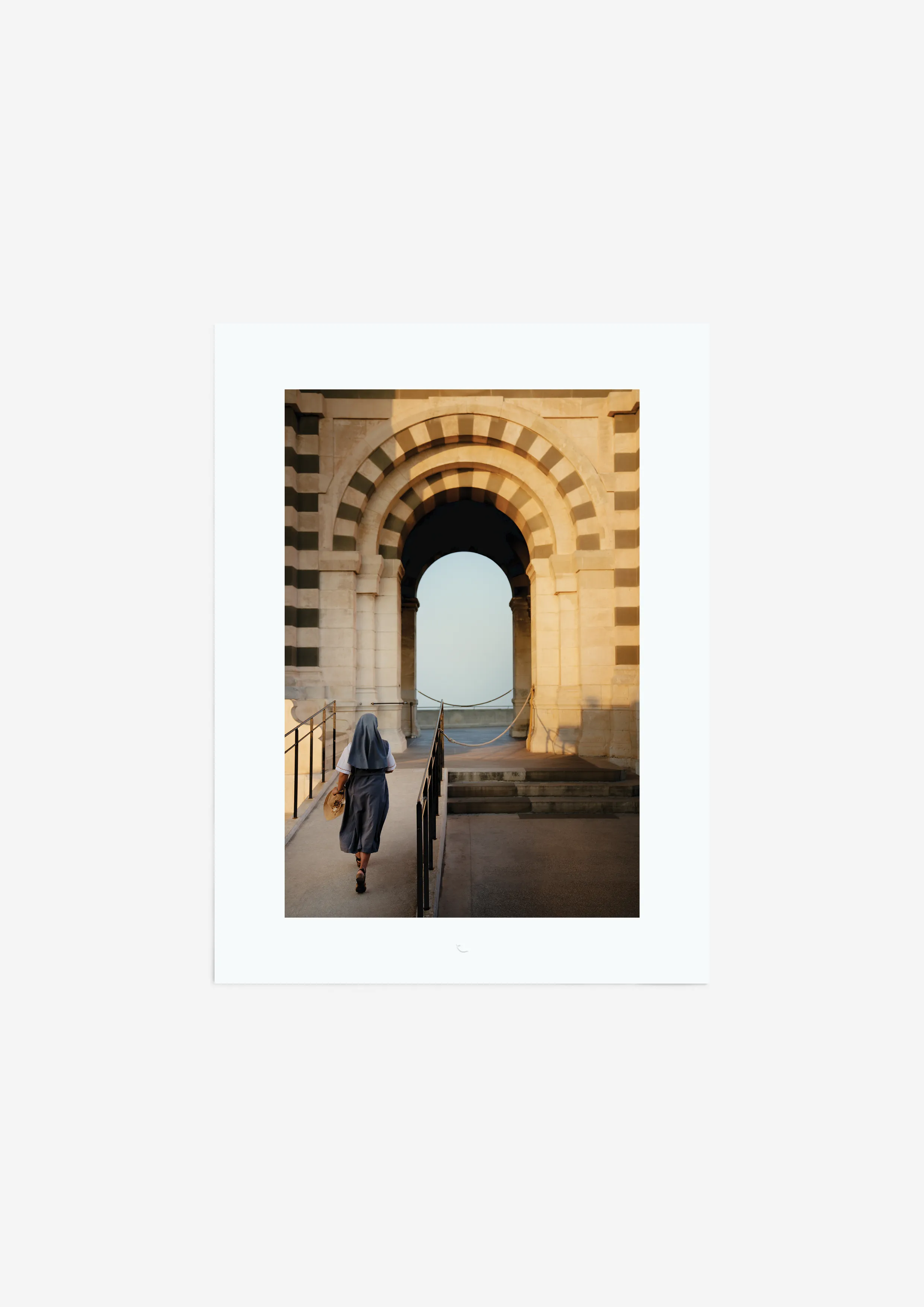 Claire Panizzolo - Montée vers la Bonne Mère, 2026, Marseille, France, 2026 (30x40cm)
