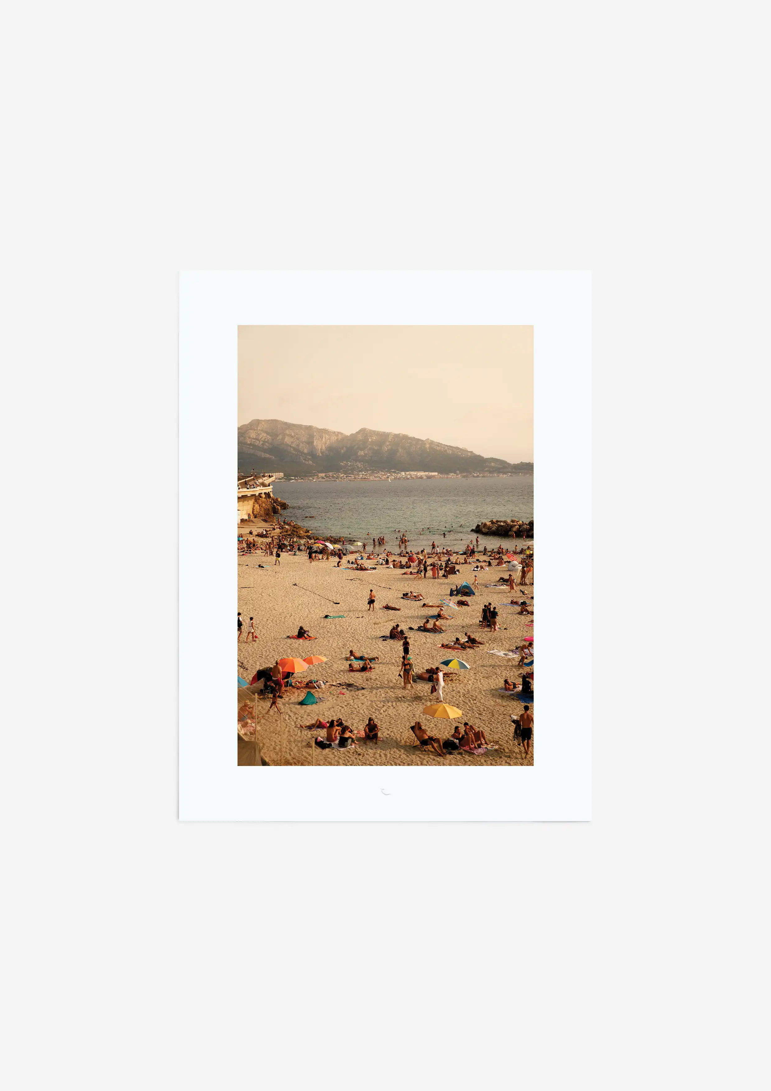 Claire Panizzolo - La Plage du Prophète, 2025, Marseille, France, 2025 (30x40cm)